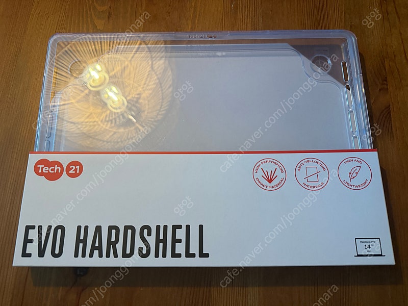 맥북 프로 14인치 케이스 EVO HARDSHELL 투명