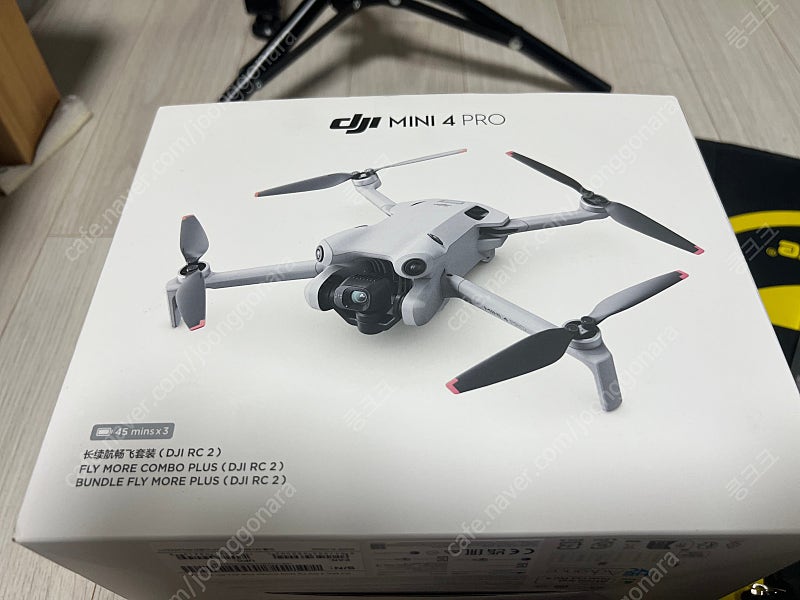 DJI Mini4 Pro 플라이모어 콤보 플러스 RC2+ DJI Care 포함+4K 전용SD 128GB