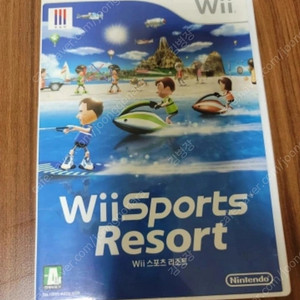 닌텐도 위 wii 정품 위스포츠리조트 CD 판매합니다.