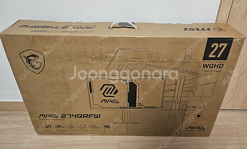 27인치 MSI 게이밍 모니터 MAG274QRFW(무결...--4