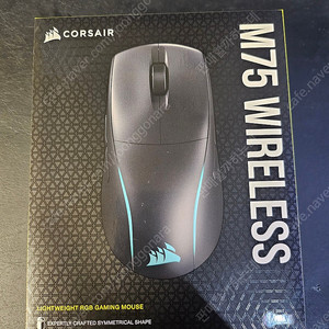 Corsair M75 RGB Wireless 커세어 무선마우스 M75 RGB Wireless 판매합니다 ( 24년 6월 16일 구매)