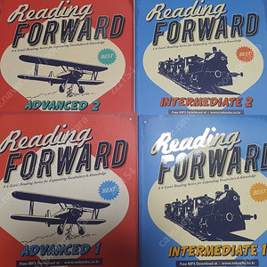 Reading Forward 리딩 포워드 Intermediate 1-2 / Advanced 1-2 (총 4권) 일괄판매