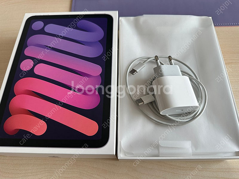 아이패드 미니6 64GB 셀룰러 모델 퍼플색상 팝니다.--4