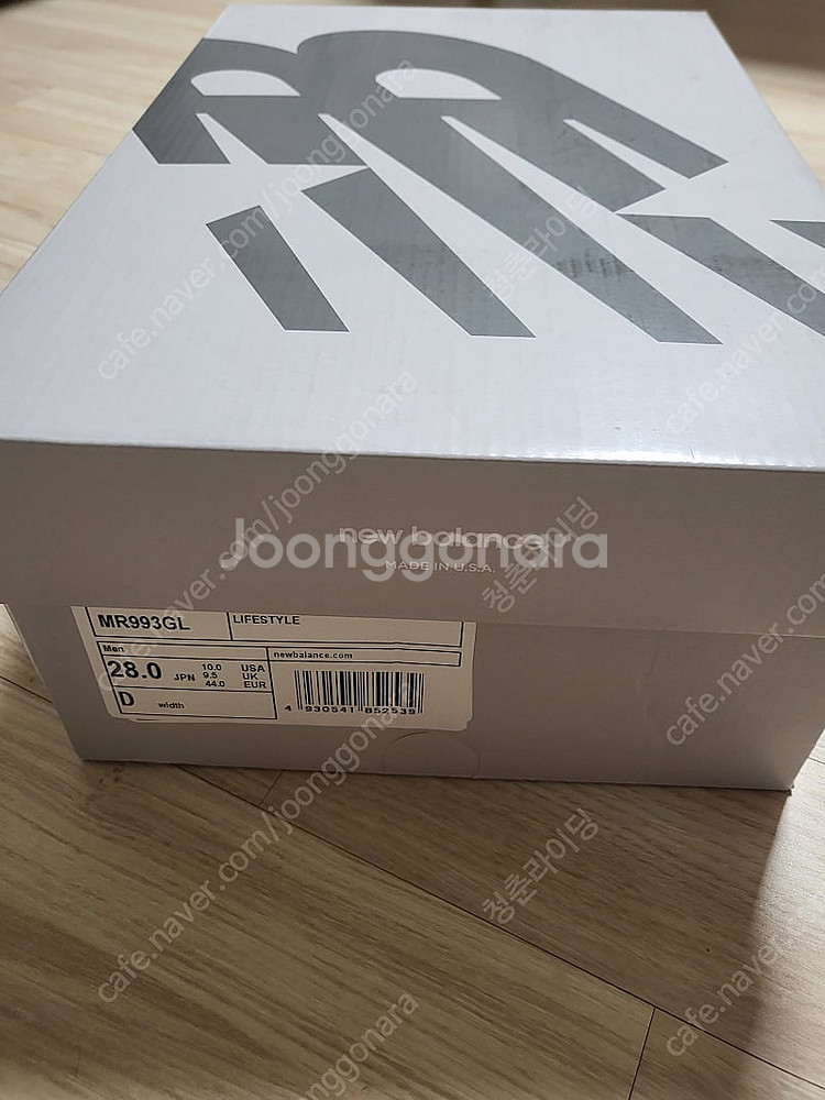 뉴발란스 993 그래이 280 새상품, 택포30만 판매...--1