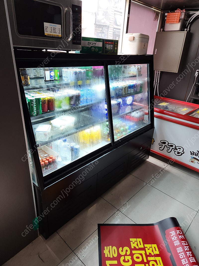 업소용 양문냉장고 및 음료쇼케이스