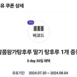 달콤왕가탕후루 2개 일괄 2500