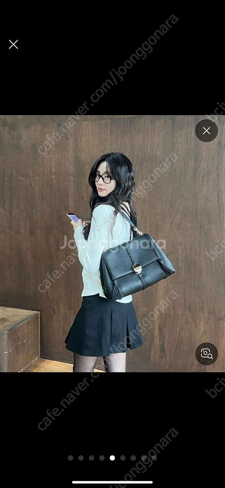 끌로에 페넬로페 미디엄 숄더백 새상품,고민시가방--5