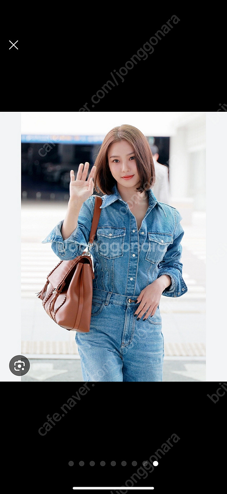 끌로에 페넬로페 미디엄 숄더백 새상품,고민시가방--6
