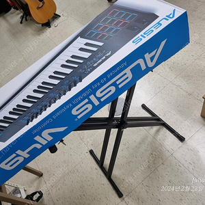 미디 건반 컨트롤러 Alesis VI49 미디건반 + 스탠드