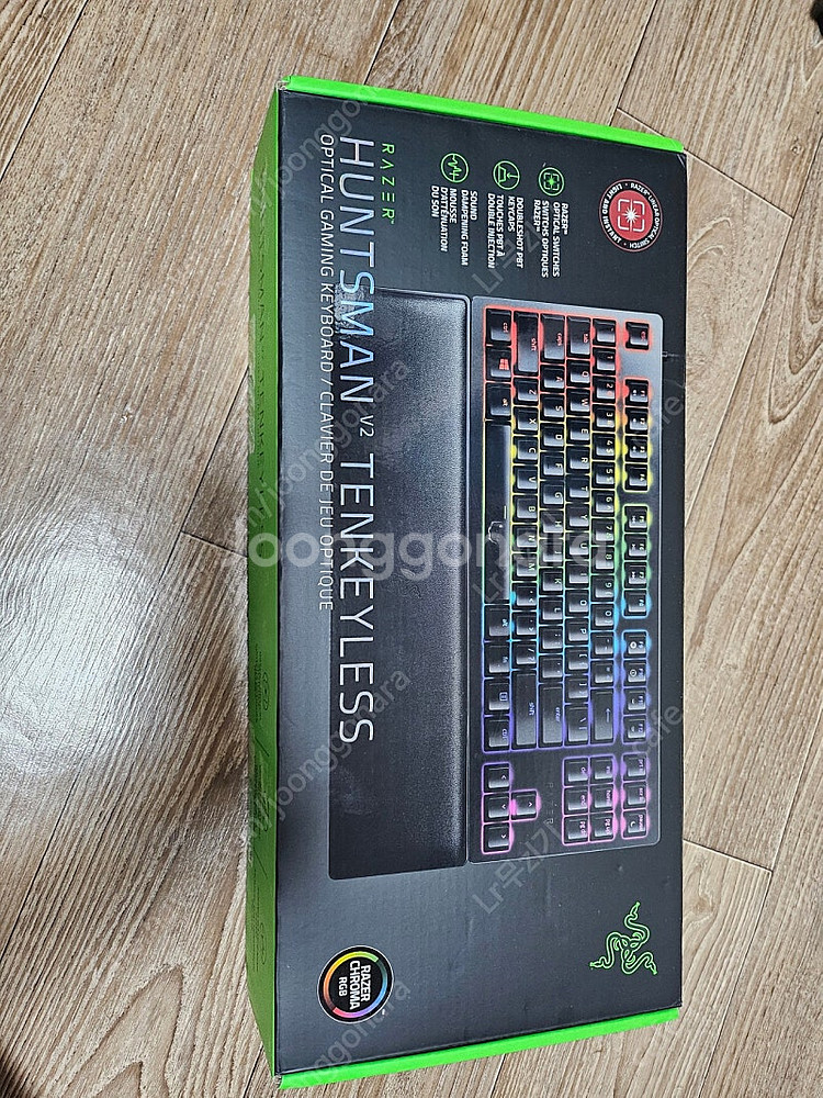 (미사용) 레이저 헌츠맨 v2 텐키리스 리니어 팝니다.--0