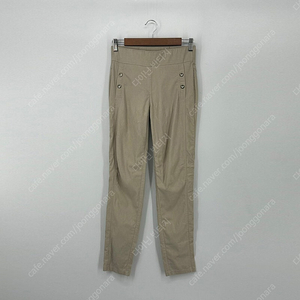 슬림핏 면바지 여성 바지 (M size / BEIGE)