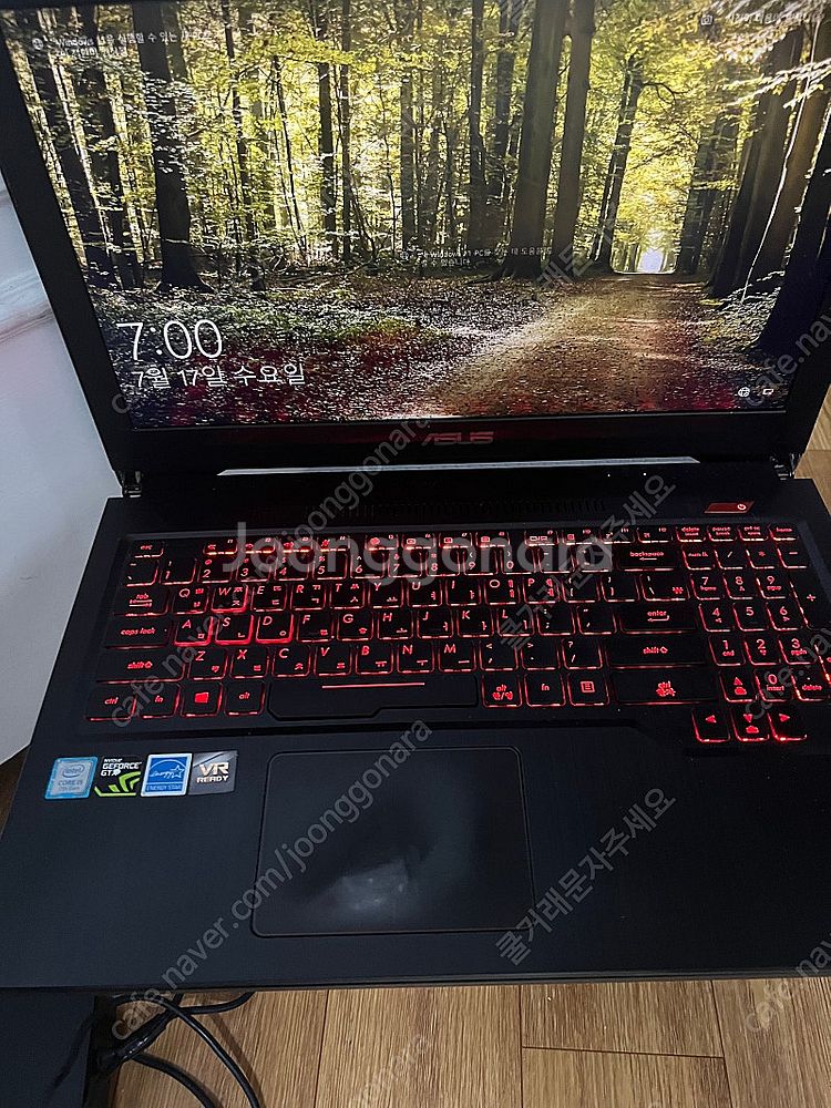 Asus 게이밍노트북 15.6인치 팝니다--1