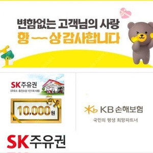 Sk주유권 만원권