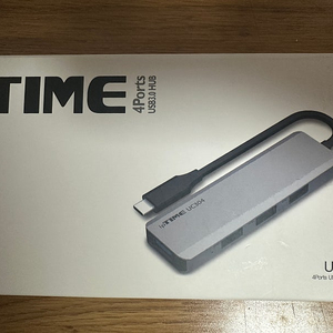 아이피타임 4포트 USB 3.0 C타입 허브 멀티포트 UC304