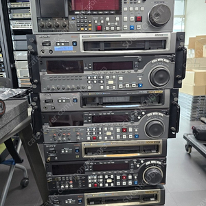 방송국 DV데크 SONY VCR HDW-M2000 SONY DVW-M2000 MSW-2100 HDW-M2100 AJ-HD1800