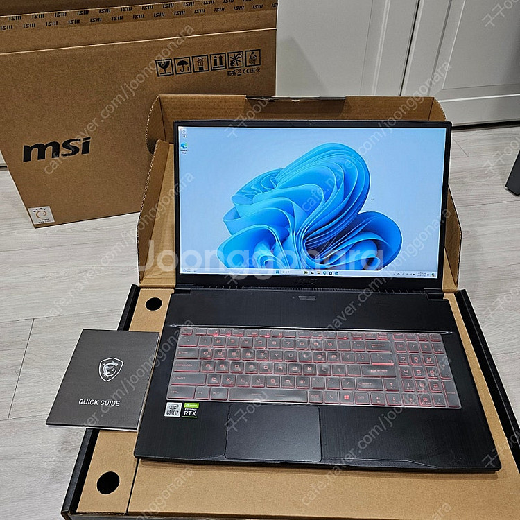 msi 게이밍노트북 17인치 GF75 팝니다.--6
