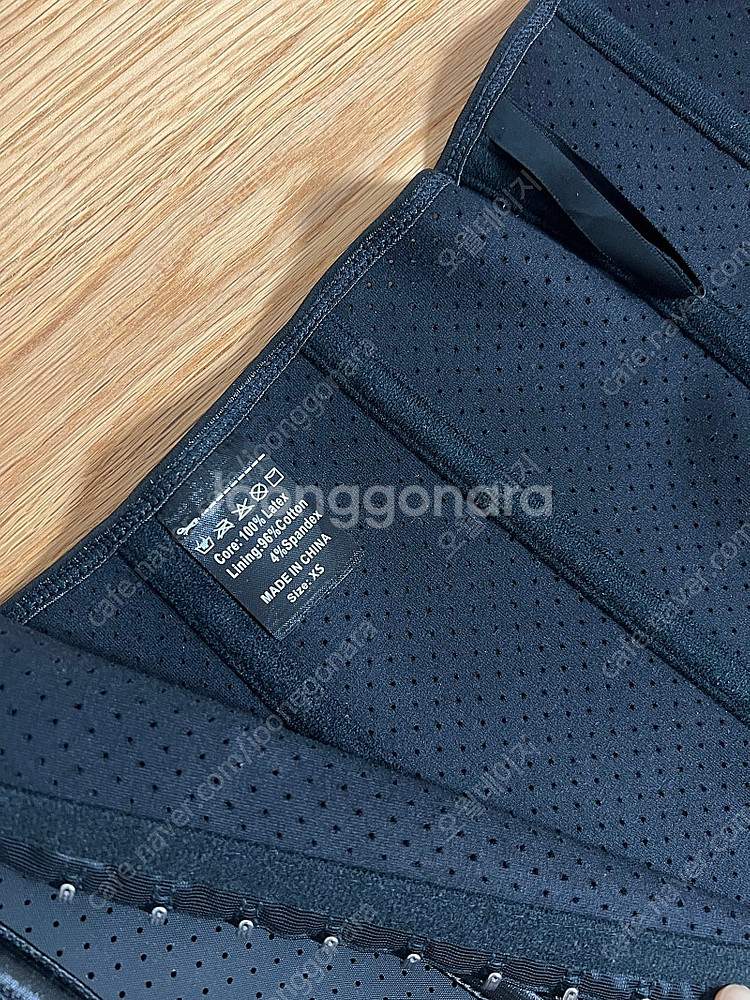 머슬앤뷰티 흉곽 헬스 코르셋 short 24cm xs+연장후크 복압 다이어트복대--0