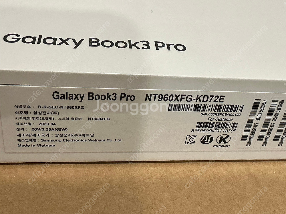갤럭시북3프로 GALAXY BOOK PRO3 NT960...--4