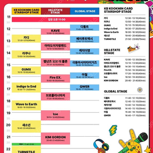 펜타포트 락페스티벌 8/2(금)지류티켓 판매