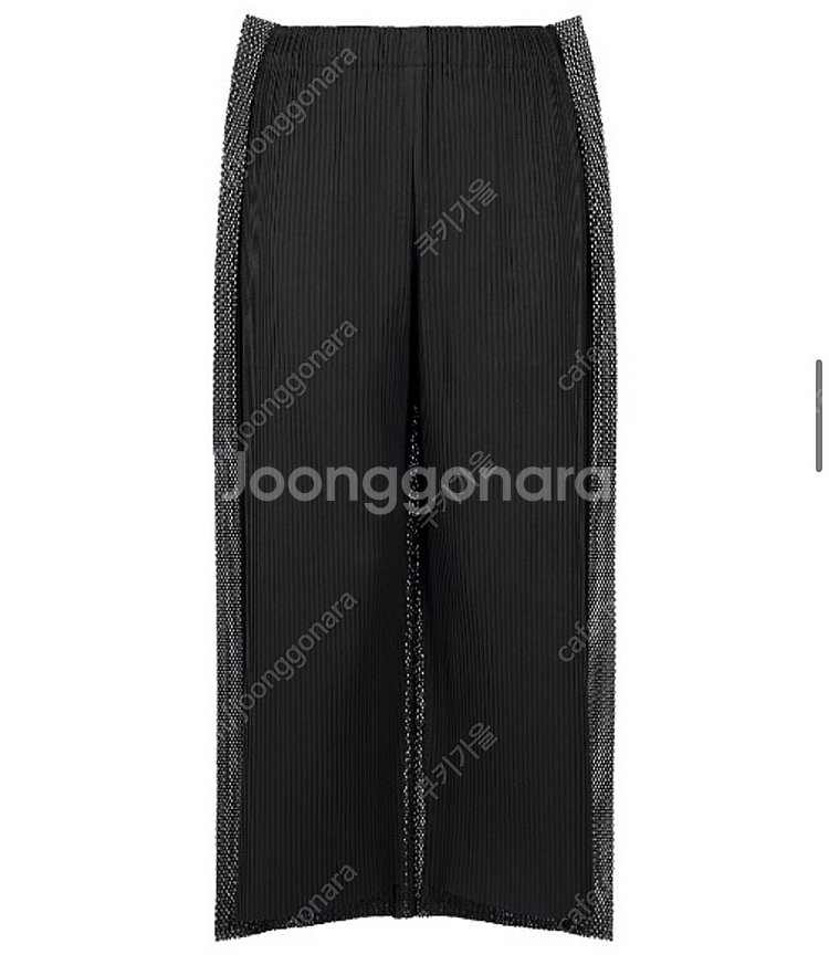 이세이미야케 Me 플리츠팬츠 블랙--0