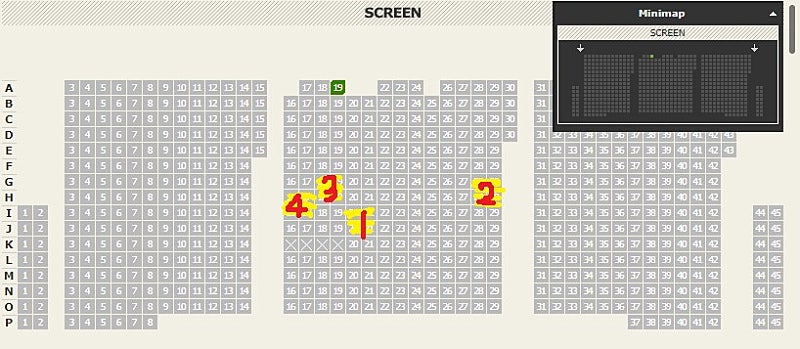 CGV 데드풀과 울버린 용산 아이맥스(용아맥)IMAX 8/1,2,3,4 중블명당 정가양도