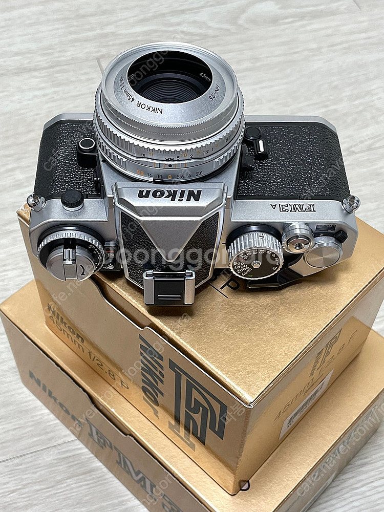 니콘 FM3A 실버 최후기시리얼 / 45mm 2.8P ...--4