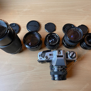 미놀타 md rokkor 85mm, 70-210mm 빈티지렌즈,올드렌즈