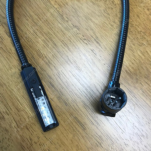 콘솔 라이트 (LED XLR 4PIN / ㄱ자형 18인치 구스넥)