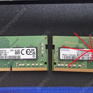 노트북램 삼성 ddr4 3200 16g 1개 팝니다