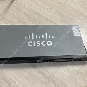 cisco 시스코 24포트 스위칭 허브 품명 : sf220-24 시스코 sg95-24