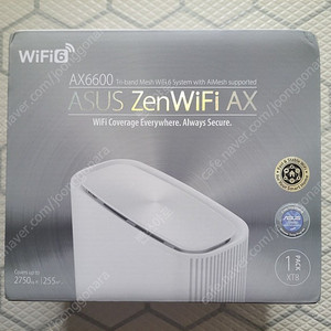 ASUS ZenWiFi (아수스 젠 와이파이) XT8 AX6600 WiFi6 유무선공유기 화이트 S급 팝니다.
