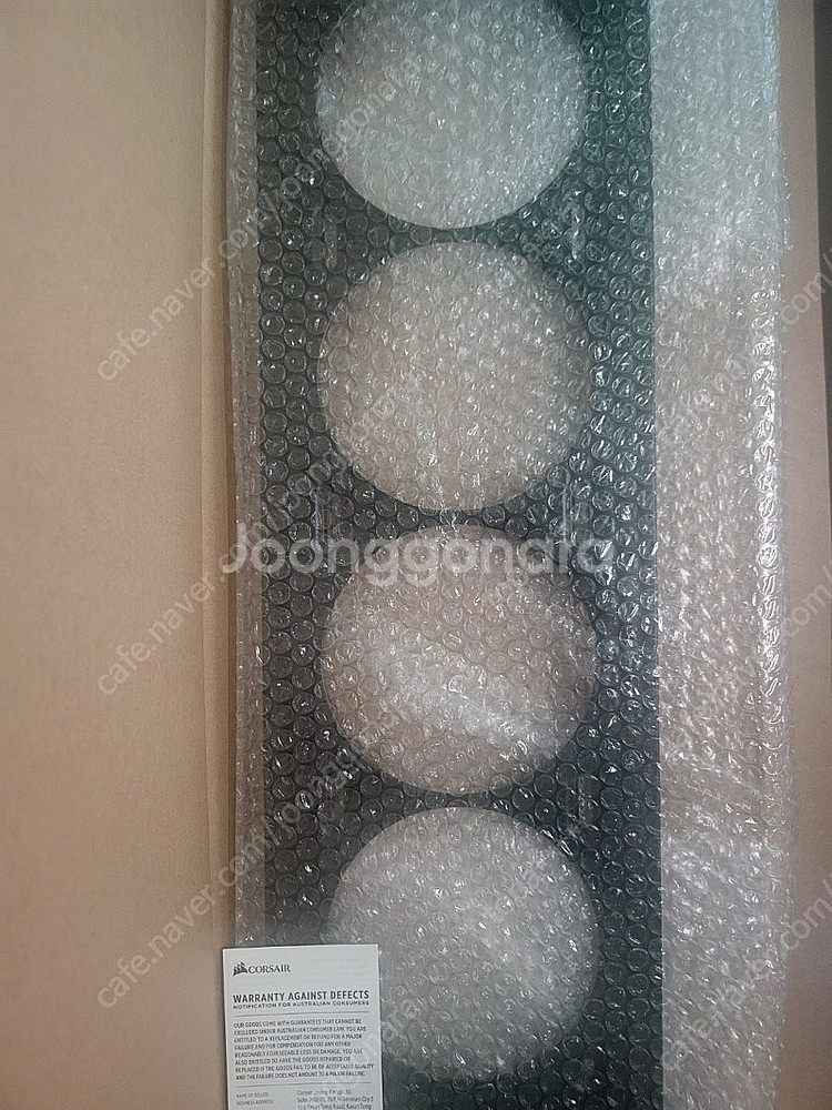 Lian Li 120MM 팬 및 스트리머케이블 V2 8핀 커세어 옵시디언 1000D 480 트레이 2개 팝니다--6