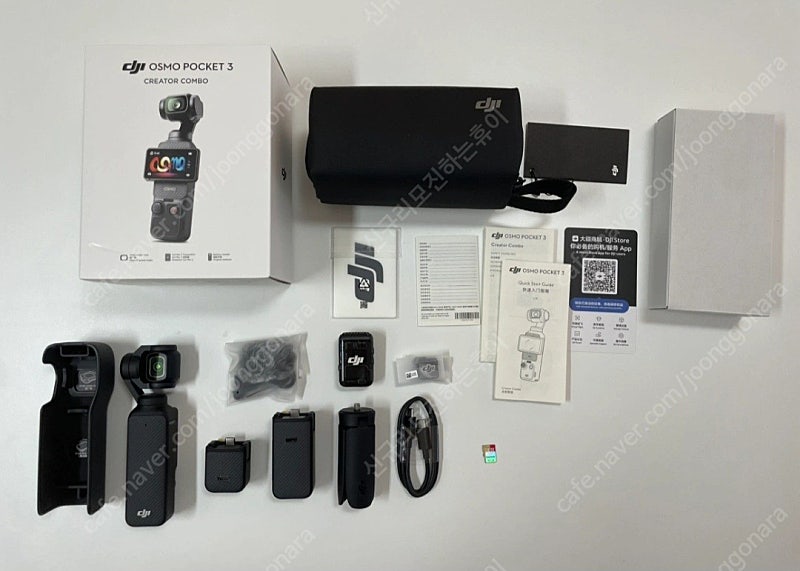 DJI osmo 오스모 포켓3 크리에이터 콤보 + 정품 SanDisk 메모리 128g