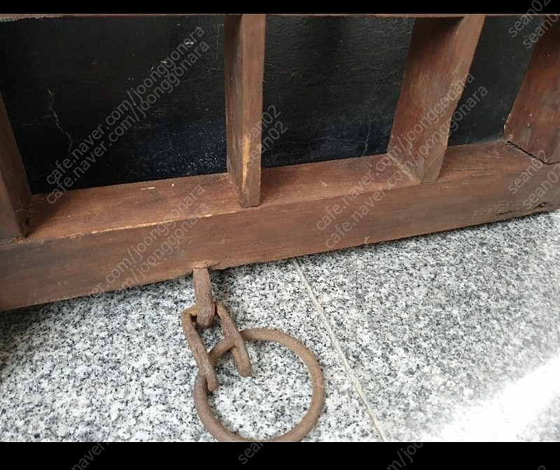 빈티지 고가구 창문 (봉창) 이미지