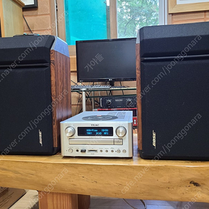 Bose 201 Series IV 보스 스피커 Teac CR-H260i 리시버 앰프 판매