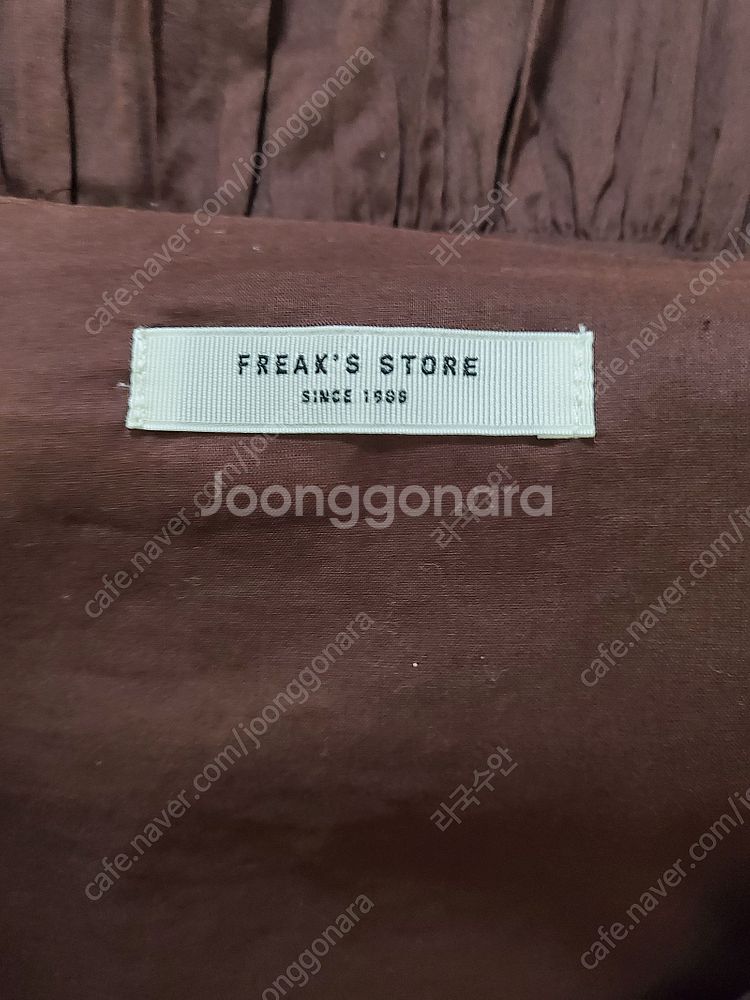 정품 freak's store 프릭스 스토어 랩 원피스--2