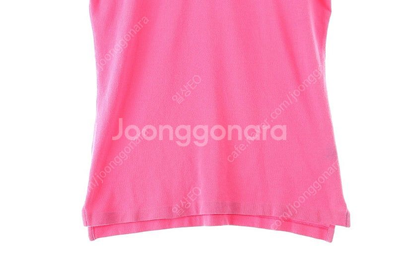 W(M) 폴로 랄프로렌 반팔 카라 티셔츠 핑크 럭비 빅...--3
