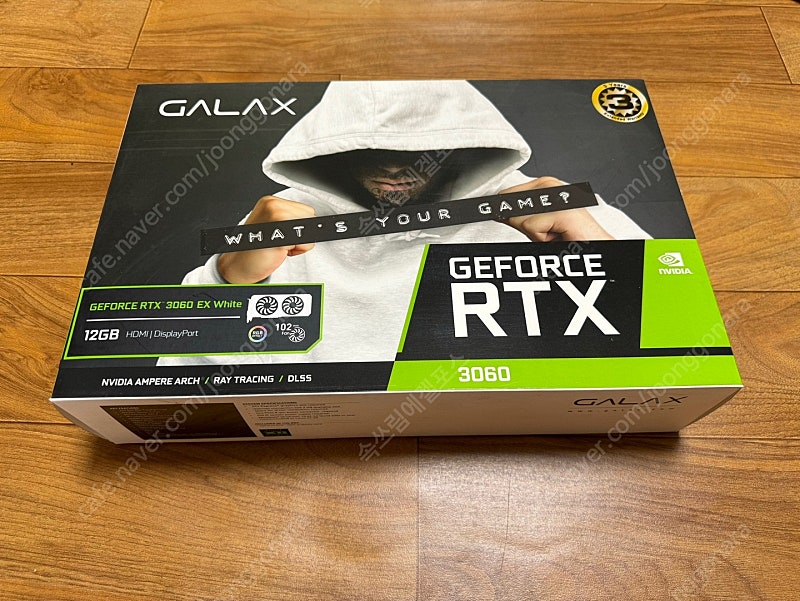 [부산]갤럭시 RTX 3060 EX White 12GB 팝니다.