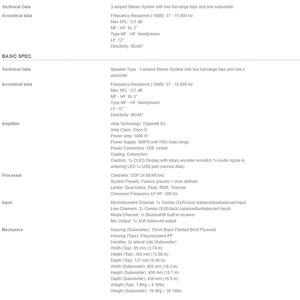 dB Technologies ES 503 컬럼 어레이 2조 판매합니다.