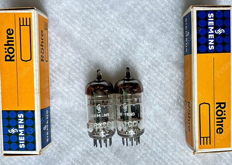 Siemens (SH) 지멘스 E81CC/ECC801S. 3-Mica. NOS NIB 메치페어 판매