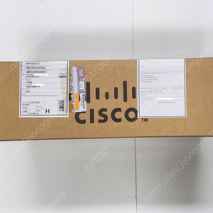 미개봉 Cisco WS-C2960X-24TS-LL 스위칭허브 판매