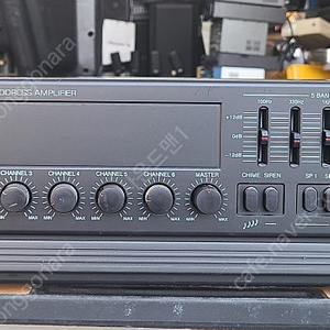 (INTER-M)인터엠 PA4000A 120W PA앰프.포터블앰프