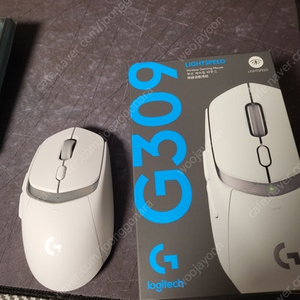 로지텍 마우스 g309 팝니다. 화이트