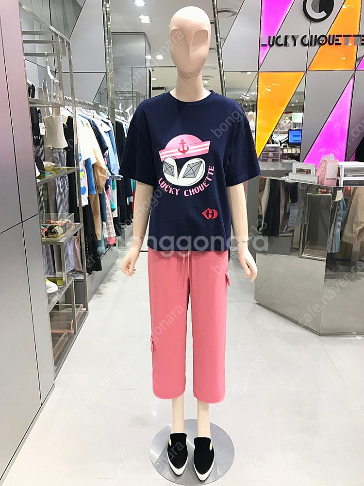 럭키슈에뜨 마린 티셔츠--0