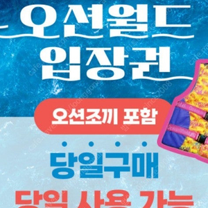 (당일가능)홍천오션월드 천안 거제오션어드벤처/양양/변산오션플레이