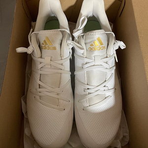 아디다스 야구포인트화 화이트 275