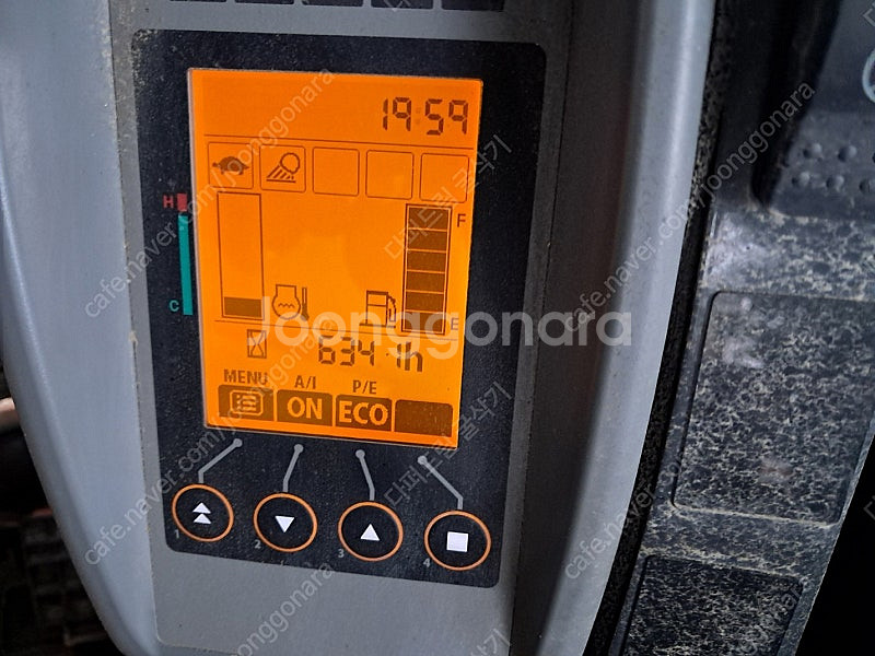 중고미니포크레인 히타치 ZX35 신차급 2023년 60...--3