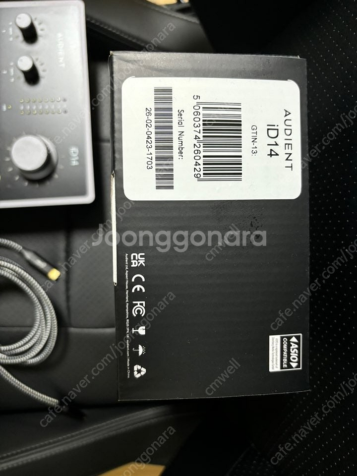 오디언트 인터페이스 ID14 MK2 22만원에 급처 합...--3