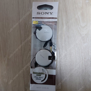 소니 Sony 유선 헤드폰 MDR-Q38LW 미개봉