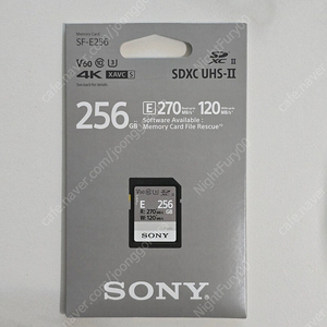 소니 메모리카드 SF-E256 미개봉 새상품 판매합니다.